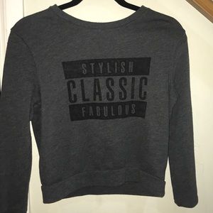 Abercrombie, Grey Pullover
